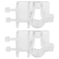 thumbnail image 3 of 2 Uds Soporte De Abrazadera De Tubo De Manguera, Clip De Fijación De Manguera, Acrílico Para Sujetar Productos De Tubería De Manguera Y Tanque De Peces De Tubo ANGGREK Water Pipe Hose Fixing Clip, 3 of 8