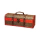 thumbnail image 3 of Caja de vino tinto única arcaica, portador de vino con mango de cuero PU, estuche para botellas de vino, contenedor de vino para fiestas, celebracione, 3 of 9