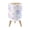 Color 1, variant on Small Trash Can with Lid Seashells Starfish Tropical Sandy Beach by Turquoise Ocean 1.8 Gallon Dog Proof Trash Can Round Garbage Can Waste Bin Wastebasket for Bathroom Bedroom
