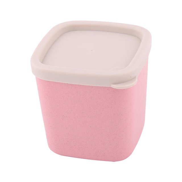 Contenedor de almacenamiento de alimentos Unique Bargains rosa