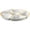 White & Gold, variant on Divided Round Plastic Serving Tray 2 Pack, 6 Section Snack Platter for Veggie Fruit Candy Chips, Perfect Serving Dish for Home Party Picnic and Events