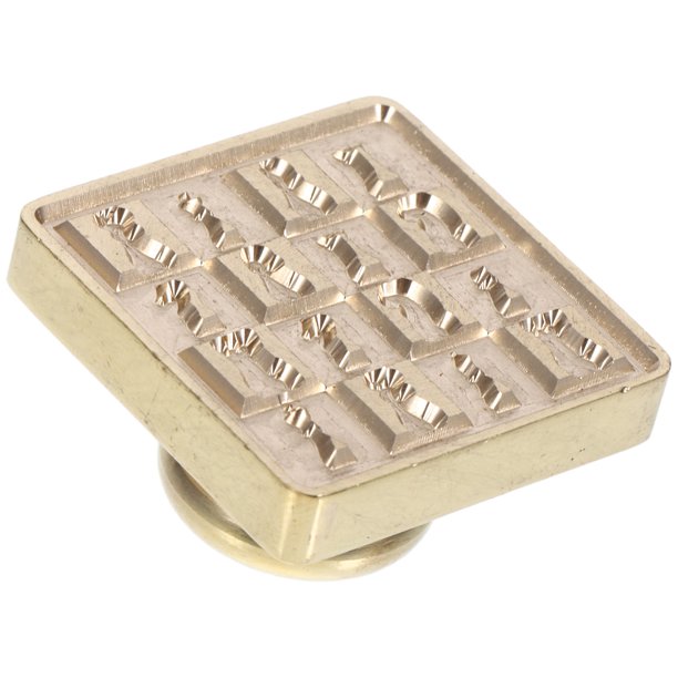FUTUREORYY Sello De Cera Latón Dorado Compacto Para Sellar Y Decorar Paquetes En Ocasiones Especiales