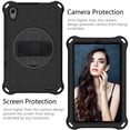 thumbnail image 5 of Galaxy Tab A 8.4" Case SM-T307 T307U, Allytech Silicone EVA Adjustable Shoulder Strap Hand Strap Kickstand Heavy Duty Protection Rugged Shockproof Case Cover for Samsung Galaxy Tab A 8.4",Black, 5 of 6