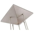 thumbnail image 4 of Woodbridge Lighting Pyramid 5-Light Glass Pendant in Satin Nickel/Amber, 4 of 5