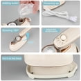 thumbnail image 4 of Travel Steam Iron, Handheld Garment Steamer, Portable Mini, 180 Rotatable Travel Steamer, Plug, 4 of 5