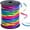 Rainbow, variant on 500 Yards White Ribbons Curling Ribbon 5mm for Gift Wrapping, Thin Curly Ribbon for Craft Balloon String Birthday Party Decoration Embellish Wedding 500Y-Iridescence white