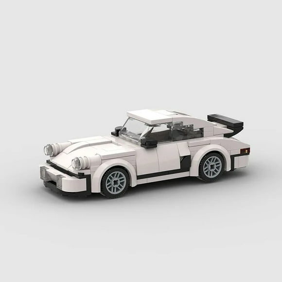 Classic Porsche 911, Speed Champion Building compatible with LEGO Car Block Kit Set, Home Decor Display, Collection Toy, Great Gift - 196 Pieces