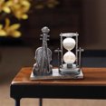 thumbnail image 5 of Rbaofujie Decorations for BedroomVintage Hourglass Windmill Home Table Ornament-living Room Bedroom Bookshelf TV Cabinet Desk Decorative Statue Ornament Centerpiece Decorations Silver, 5 of 8