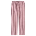 thumbnail image 2 of Drovellove Women's Casual Elastic Waist Lounge Pants with Pockets – Soft Cotton Modal Blend for Sleepwear, Relaxing at Home, or Light Outdoor Activities, 2 of 9