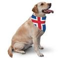 thumbnail image 2 of Flag Of Iceland Dog Bandana Pet Scarf Dog Party Supplies For Dogs Pet Accessories For Dog Lovers, 2 of 6