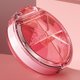 thumbnail image 4 of de pastilleros, bolsillo compacto a prueba de polvo, , 4 rejils, estuche de almacenamiento de medicamentos a prueba de agua, Rosado shamjiam Estuche de almacenamiento, 4 of 9