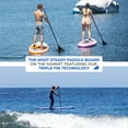 thumbnail image 4 of Crew Axel Inflatable Paddle Board 10’33’6” (18lb) SUP Kit Includes Paddle Pump Bag & More Blue, 4 of 7