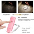 thumbnail image 2 of Reading Light for Book USB Rechargeable Reading Lamp 3 Brightness Settings for Eye Protection, Flexible Clip Lamp for Reading in Bed for Reading in Be, 2 of 5