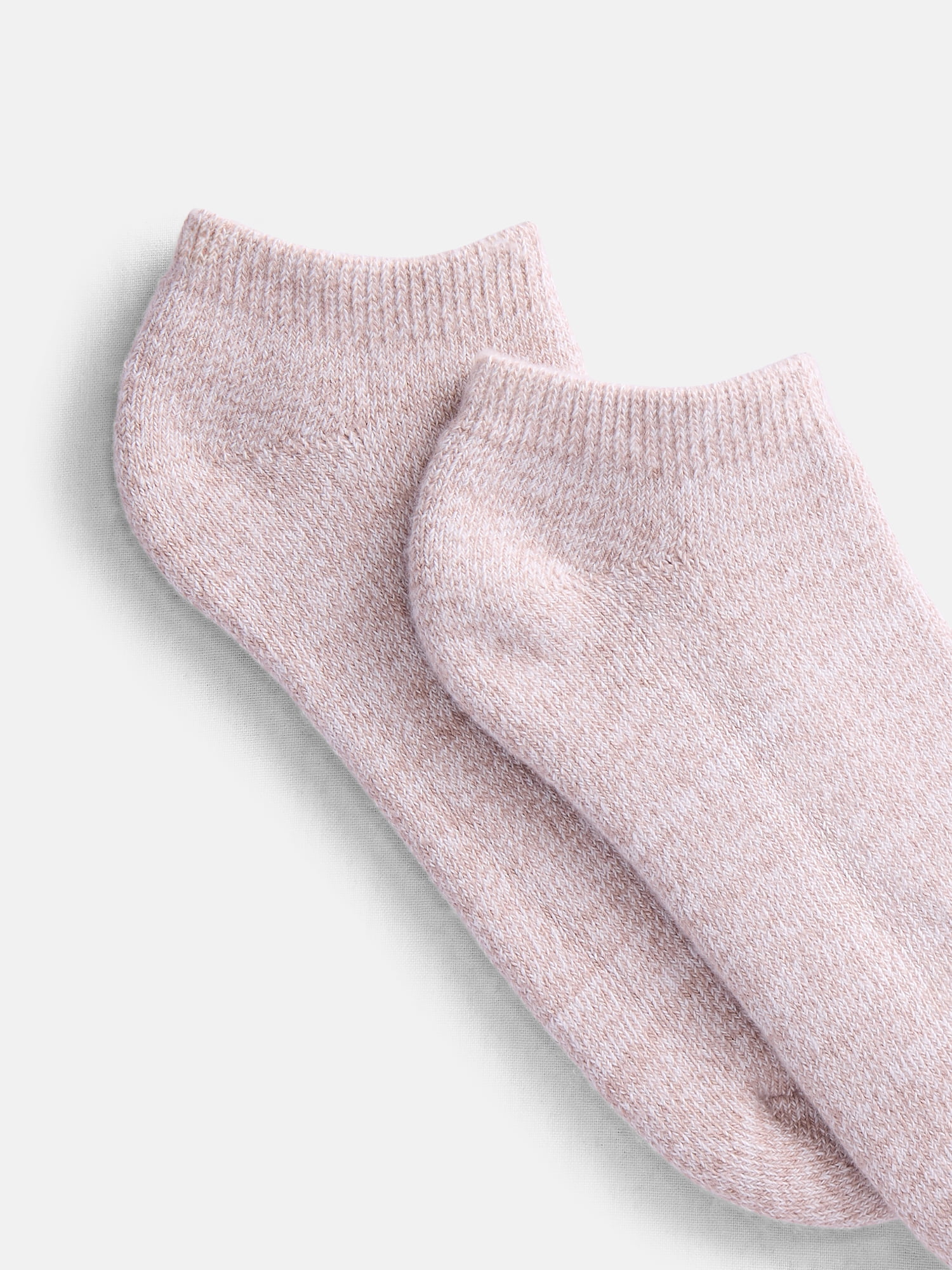 Joyspun Women's Comfort Full Terry Low Cut Socks, 3 Pack, Shoe Sizes 4-10