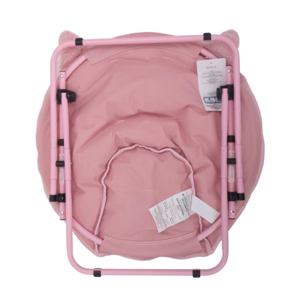 Mainstays Kids Character Saucer Chair – Cat, Pink