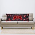 thumbnail image 4 of Game Controller Body Pillow Cover for Boys Gifts Gamer Gaming Pattern Pillow Case Protector with Zipper Decorative Long Pillowcases Soft Cushion Covers for Bedroom,Couch,Sofa 20"x54",Red, 4 of 5