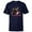 Athletic Navy, variant on Marvel Avengers: Endgame I am Iron Man - Short Sleeve T-Shirt for Kids -Customized-Athletic Heather