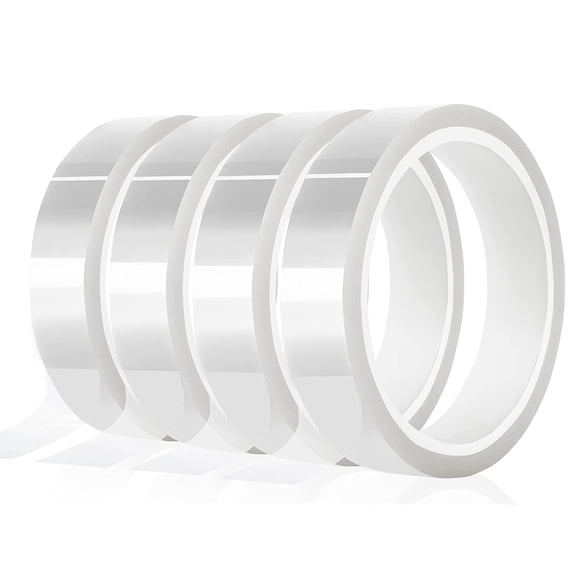 New Arrivals 4 Rolls 20mm X33M(108Ft) Clear Heat Tape for Htv Electrical