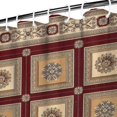 thumbnail image 4 of Boho Chic Ethnic Shower Curtain 36x72 Inches Quick-Dry Polyester Curtain with Plastic Hooks Rustic Artistic Vintage Style, 4 of 5