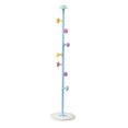 thumbnail image 4 of Stand Hanger Rack,Metal 7 Hooks Removable Houseware Standing Coat Hanger for Hanging Clothes, 4 of 8