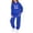 Blue, variant on Byoo Little Girls Christmas Outfits Kangaroo Pocket Hoodie T Sweatpants Sets Holiday Xmas Warm Outfits for Kids