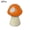 Orange, variant on Ludlz 20Pcs Mini Mushrooms for Fairy Garden Mushrooms Miniature Figurines Colorful Miniature Garden Ornaments Fairy Garden Accessories for Micro Landscape, Plant Pots, Bonsai Craft Decor