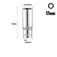 thumbnail image 1 of 1PC 3/8inch Deep Socket Adapter Hex Socket Wrench Heads Ratchet Tool 8-24mm 17mm, 1 of 9