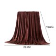 thumbnail image 4 of Xuniizn Soft Blankets, Throw Blanket for Couch, Flannel Sherpa Blanket Fleece Blanket for Adults, Cozy, Plush, Thicken, Reversible, Machine Washable, Coffee, 4 of 9
