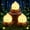 3PC Chibi Campfire, variant on Chibi Campfire Night Light, Silicone, LED Flickering Flame Lights, Dimmable, Rechargeable Bedside Nightlight, Anime Kawaii Lamp Décor