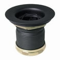 thumbnail image 5 of Westbrass Junior Bar and Laundry Sink Drain Assembly with Removable Strainer Basket, Matte Black, 5 of 5