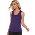 thumbnail image 2 of Women's Racerback Tank Tops Vest Yoga Tops Workout Gym Sport Active T-Shirt, 2 of 5