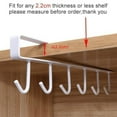 Ceiling Hooks No Acrylic Clear Hangers for Clothes Mini Fridge Shelf