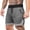 Dark Gray, variant on Dagugfen Basketball Shorts for Men Drawstring Elastic Waist Lightweight Moisture Wicking Activewear Workout Shorts
