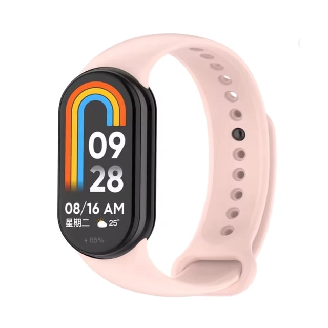 Correa de Silicona para Xiaomi Mi Band 8, Premium, Deportiva, Resistente al Agua