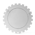 thumbnail image 5 of SHYFOY 24" Silver Sunburst Mirror, Round Wall Mirror for Home Decor, 5 of 11