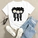 thumbnail image 4 of Camisetas estampadas de dibujos animados para mujer, camisetas de moda de verano, Tops de leopardo con corazón de amor, camiseta de manga corta para vacaciones 2022, 4 of 5