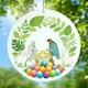 thumbnail image 5 of Decoraciones de Pascua, Adornos de Pascua, Regalos de Pascua Adorno de Pascua de Doble Cara Adorno de Escena Un helicóptero, 5 of 6