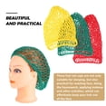 thumbnail image 4 of Shisuyan 3Pcs Hair Net Cap for Women Sleeping Hat Foldable and Portable Home Use, 4 of 8