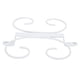 thumbnail image 4 of Estante para copas de vino de pared, soporte al revés, colgador, estante colgante, decoración para el hogar, cocina y Bar, color blanco, 4 of 8