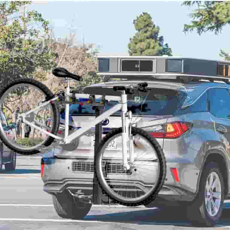 IKURAM Bike Rack for Car, Bicycle Carrier Compatible with