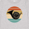 thumbnail image 4 of Inktastic French Horn Retro Music Gift Boys or Girls Baby T-Shirt, 4 of 5