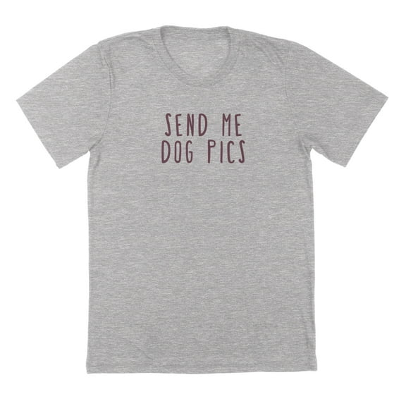 Dog Pics Humor Graphic Sport Grey Mens T-Shirt