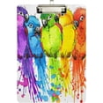 thumbnail image 2 of FMSHPON Parrots Clipboard Hardboard Wood Nursing Clip Board and Pull for Standard A4 Letter 13x9 inches, 2 of 7