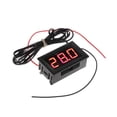 thumbnail image 1 of DC 5 - 12 V - 50 - 110 degree C Digital thermometer Thermometer Refrigerator Temperature detector with probes [Parallel import goods] Red, 1 of 4