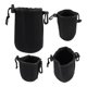 thumbnail image 2 of Lens Pouch Set Neoprene Camera Lens Protector Bags Waterproof Camera Lens Black 24.00X14.00X14.00CM Protects Against Moisture 4Pcs, 2 of 2
