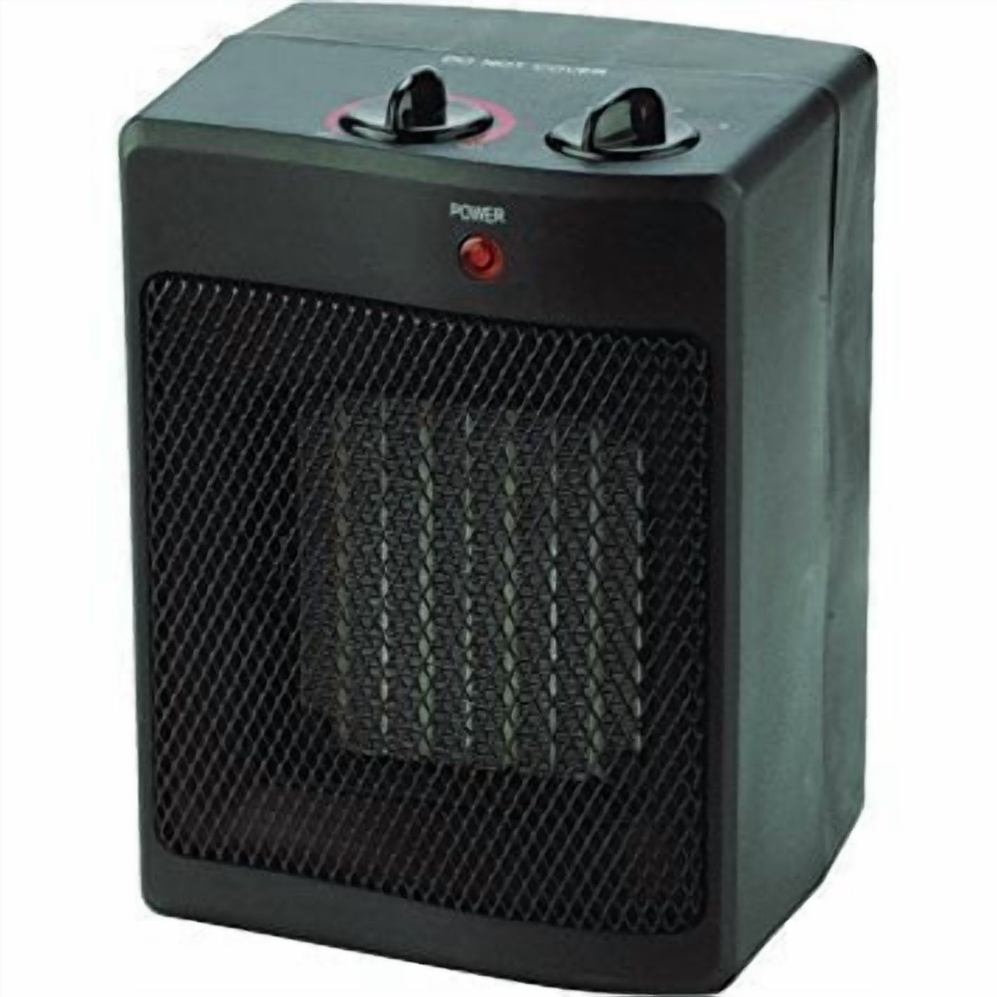Do it Best Tools Utility Electric Heater - Adjustable, Manual Control, 1500 Watts, Black — Residential Use, Standard Application