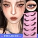 thumbnail image 2 of Pestañas postizas TQEHS Cat Eye 3D 5 pares color negro, 2 of 6