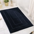 thumbnail image 6 of UttpKLBx Non-Slip Plush Carpet Extra Soft and Absorbent Microfiber Bath Mat Memory Foam Bath Rug Bathroom Floor Mat Set, Decor for Bathroom (Blue), 6 of 8