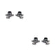 thumbnail image 4 of Copa de dirección Scienceny 1 par coche RC accesorios actualización automotriz Gris oscuro 2piezas, 4 of 6