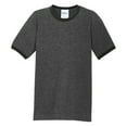 thumbnail image 2 of Mafoose Men Ringer Tee Male T-Shirts Dark Hthr Grey/Jet Black S, 2 of 6